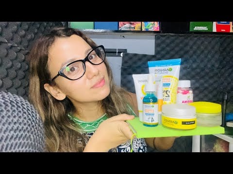 ASMR SUSURROS SEMI UNBOXING DE MI CUIDADO FACIAL