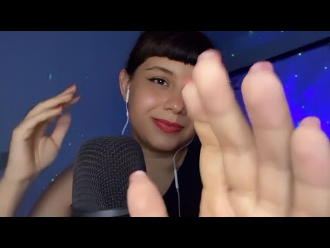 ASMR Hand Movements 💨 Sopros no Microfone & Arrepios Profundos