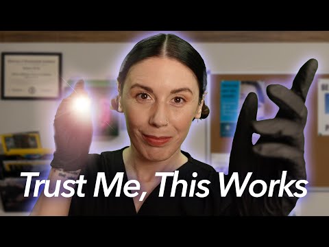 Lymphatic Eye Enhancement | Experimental ASMR Exam, Massage, & Light Triggers