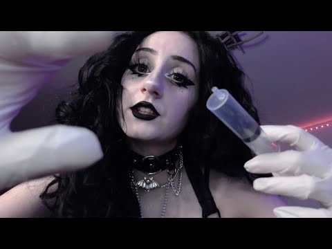 ASMR ✞ Strange nurse dissects your face 💉