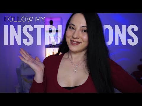 SEGUI LE MIE ISTRUZIONI PER DORMIRE ASMR