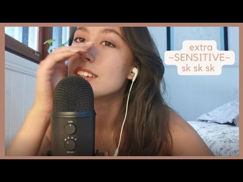 ASMR || Inaudible whispering + Sksk Tktk Tico Stipple (30 Minutes)