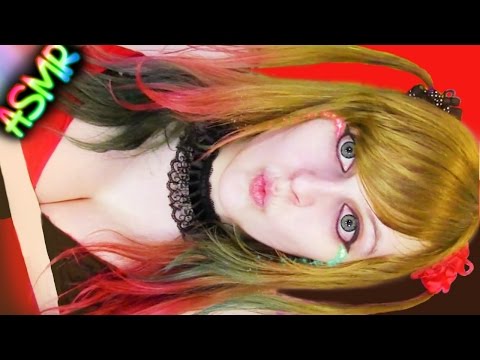 ASMR ♥ Girlfriend Role Play ░ Harley Quinn Cosplay ♡ Crazy, Caring, Massage, Kiss, Friend ♡