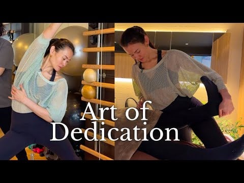 (4K ASMR) Gorgeous Japanese Lady's Conditioning and Exercise (Soft Spoken Japanese) 12/100
