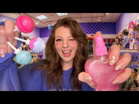 ASMR ✨CLAIRES GIRL✨Gives You A Full Makeover (roleplay) 