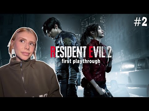 PLAYING RESIDENT EVIL 2 (part 2) FIRST PLAYTHROUGH