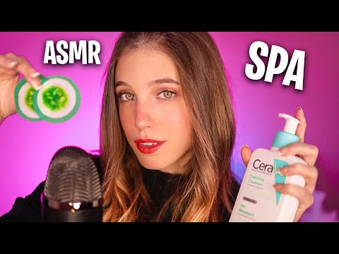 ASMR SPA 🧖🏼‍♀️ Atención personal y limpieza facial relajante (ROLEPLAY EN ESPAÑOL)