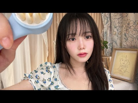 ASMR 심야 수면 스킨케어샵 롤플레이ㅣDoing Your Skincare, Skincare Shop Roleplay, Facial Treatment