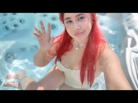 ASMR Mermaid queen sells you stuff (barely audible)