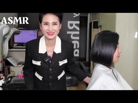 Korean Hair Salon ASMR: Energizing & Fast Styling for Instant Satisfaction ✂️🔥