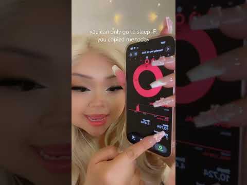 YOU CAN ONLY GO TO SLEEP IF YOU COPIED ME TODAY #asmr