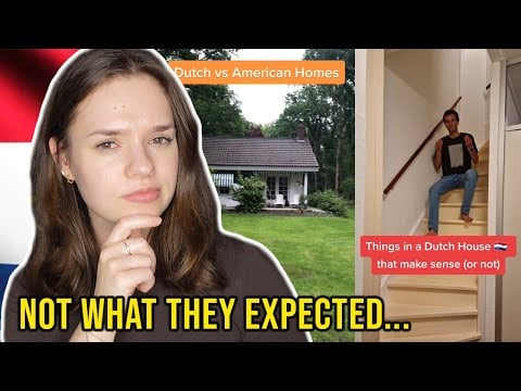 Americans Experience Dutch Homes for the First Time (Dutch Girl Reacts)