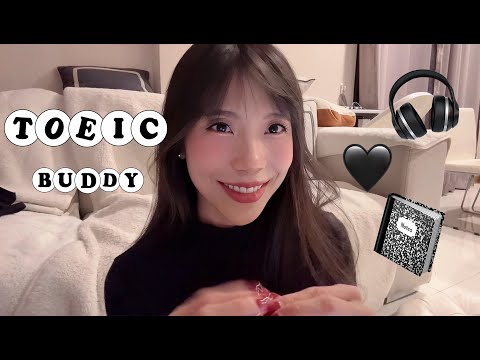ASMR ฝึก TOEIC ด้วยกันไหม ฟังง่าย สบายหู 🎧 English Study Buddy Calm & Comfort Mode 📖
