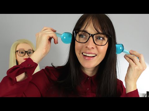 Bad at her Job Girl - Eye and Ear exam 👓 ASMR Roleplay