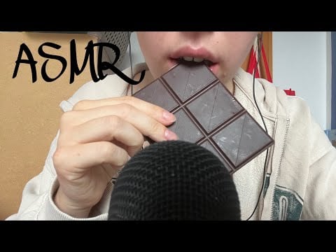 ASMR | Eating chocolate 🍫 | mouth sounds 
