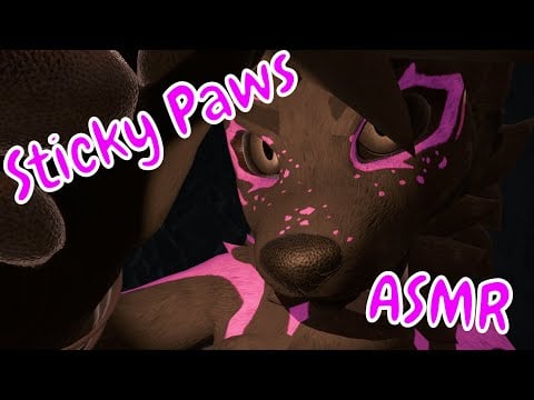 Sticky paws poke your ear!