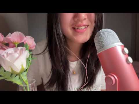 ASMR Best friend conforts you!!!🥰💗🌷("It's okay", snacks, mouth sounds...)