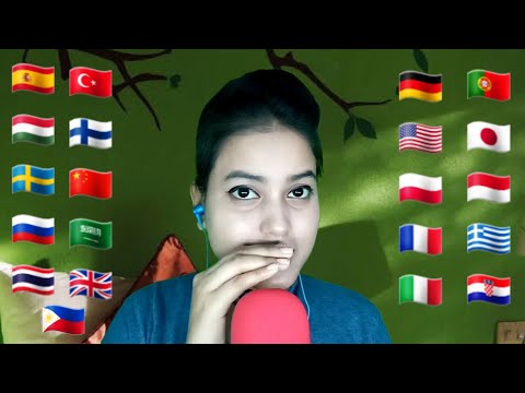 ASMR How To Say"God Bless You" In Different Languages