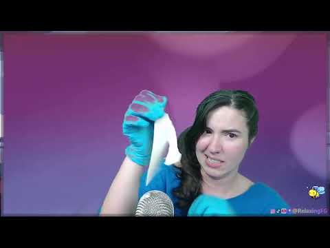 ASMR - 3M Tape Torn Up with Gloves