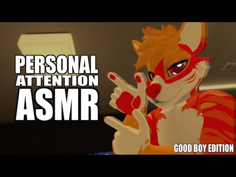 [Furry ASMR] Pampering the good boy that you are ❤️ (Brushing, Tippy Tappies, Scratchies ....)