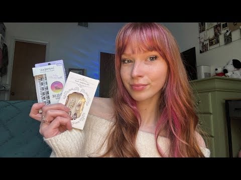 ASMR ⋆.𐙚 ̊  Collective Girly Haul (LOFI, Fabric Scratching, Hand Sounds, Tapping, Rambles)