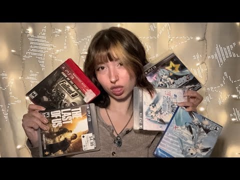 ASMR | MY FAVORITE VIDEO GAMES 🎮🎧+.* | Whispers + Tapping + Scratching & MORE !!