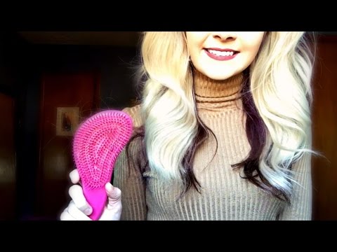 ASMR LONG HAIR Brushing HairPlay and HeadMassage