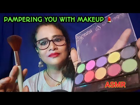 ASMR Pampering You with Indian Makeup 💄RP | Asmr Ghosal |asmr personal attention|