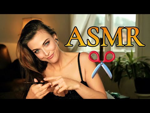 ASMR Fast Haircut While You Sleep 💇‍♂️ Whispered Roleplay & Mouth Sounds | Minimal Talking