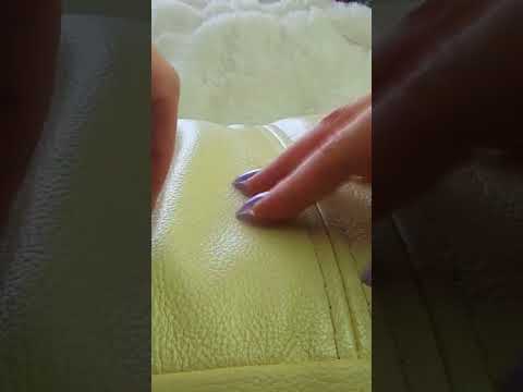 SCRATCHING SOFA + STICKY SOUNDS #asmr #asmrvideo