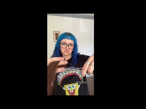 ASMR silent hair trim and fixing your sandpaper lips