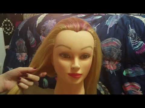 ASMR ~ Pampering My Mannequin Head ~ Hair Brushing, Face Brushing, Hair Trimming ~ Whispering