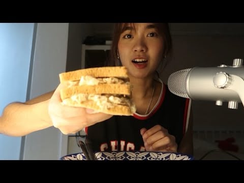 ASMR Eating Sandwich Sounds มากินแซนด์วิชกันนน😋