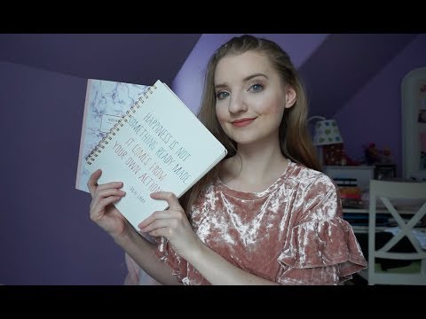[ASMR] Tapping on Notebooks + Sticky Fingers & Soft Speaking