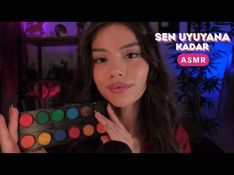 ASMR UYKU GETİRİCİ - Seninle İlgileniyorum, En Sevdiğiniz Triggerlarla ASMR 😍
