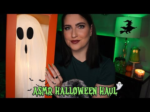 ASMR TJMaxx Halloween Haul 👻💚
