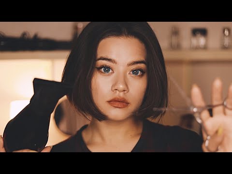 [ASMR] Sleep-Inducing Haircut| Roleplay| Shampoo| Scissors| Scalp Massage| Hair Brushing|Soft Spoken