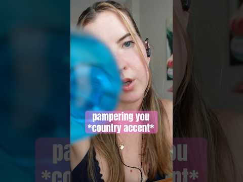 full country accent pampering video OUT NOW #asmr #country #spa
