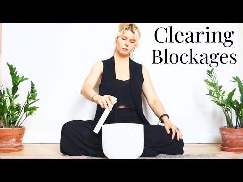 Sound Bath: Clearing Blockages/Heart Chakra 432 hz F Note Singing Bowl/Reiki Master ASMR No Talking