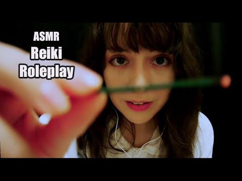 ⭐ASMR [Sub] A Rainy Reiki Healing Session (Whispering, Incense Smoke, Rain Sounds)