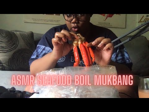 ASMR | Seafood Boil Mukbang