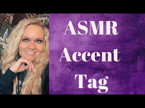 ASMR Accent Tag | Mic Fluffing | Whispers #asmr