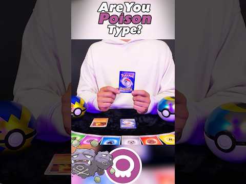 ⚗️Are you a Poison Type personality? |  #asmr  #pokemoncards  #personalitytest #pokemon