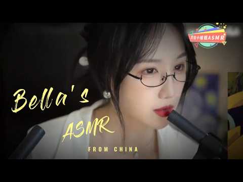 【贝拉小姐姐 ASMR】敲击木块，双倍快乐，深入颅内