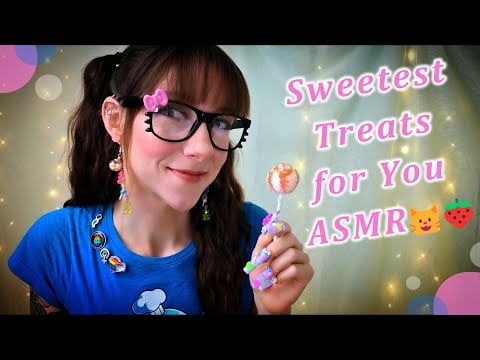 🐱🍭 Kitty Cat Candy Boutique Roleplay ASMR | Sweet Personal Attention, Tapping & Crinkles 🍬✨