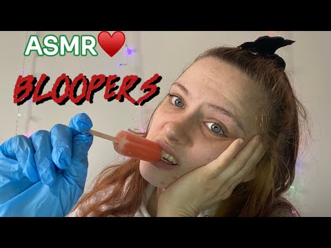 ASMR Bloopers Funny 😄 #asmr #funny