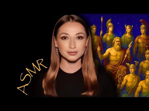 Roman Mythology Reading in Soft Voice 📖 ASMR for Sleep