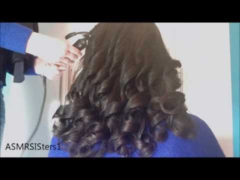 ASMR Hair Curling