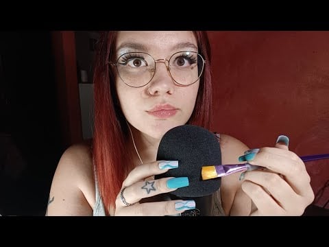 *BRAIN TINGLES* MIC SCRATCHING 😴💜 | ASMR ITA