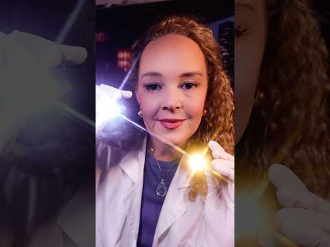 ASMR Eye Exam 👁 Intense Light Triggers to Tingle & Sleep Instantly #shorts